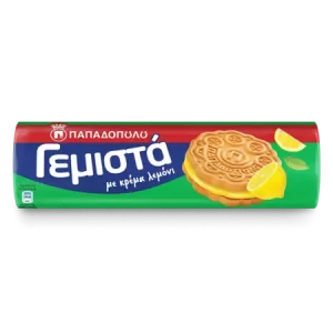 Gemista Biscuits with Lemon Filling 200g Papadopoulou