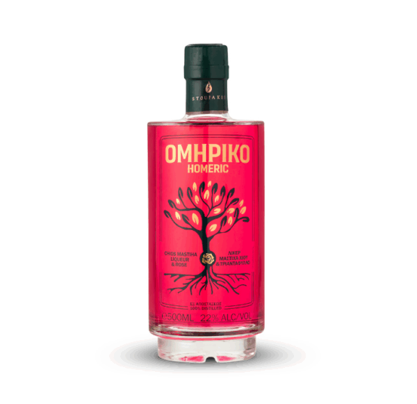 Mastic Rose Liqueur 500ml Homeric Mastic Rose Liqueur 500ml Homeric Agora Greek Delicacies