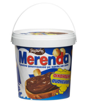 Merenda Chocolate and Hazelnut Spread 1kg Agora Greek Delicacies