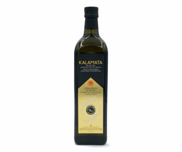 Messinia Extra Virgin Olive Oil 1ltr Glass bottle Agora Greek Delicacies