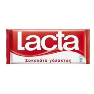 Milk Chocolate Bar 85g Lacta Agora Greek Delicacies