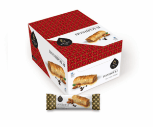 Ponirouli - Saragli Rolled Baklava Individual Portion 110g Vrettos Agora Greek Delicacies