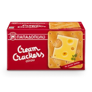 Wheat Cream Crackers 140g Papadopoulou