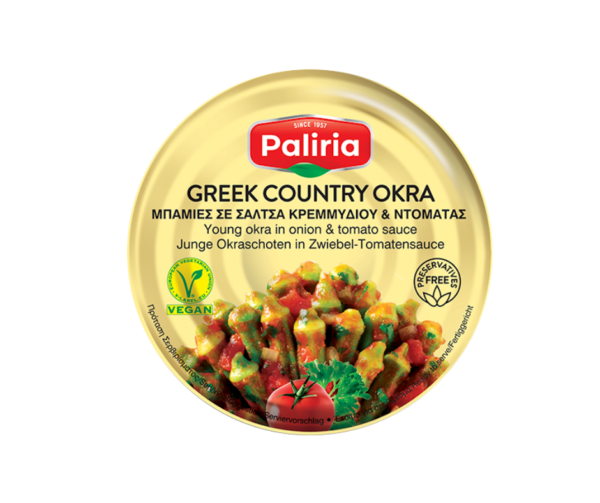 Okras in Tomato Sauce 280g Agora Greek Delicacies