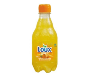 Orange Carbonated Soft Drink 330ml Loux Agora Greek Delicacies