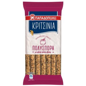 Multiseed Breadsticks - Kritsinia 185g Papadopoulou