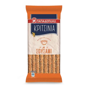 Sesame Breadsticks - Kritsinia 130g Papadopoulou
