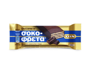 Sokofreta Dark Chocolate Wafer 38gr Agora Greek Delicacies