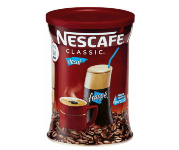Decaffeinated Frappe Coffee 200g Nescafé Agora Greek Delicacies
