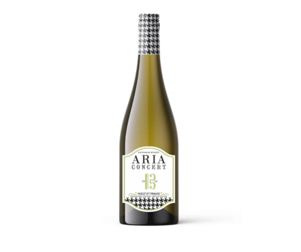 Aria Muscat White Wine 750ml Katsaros Agora Greek Delicacies