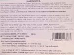Karidopita - Walnut Cake with Honey Syrup 800gr ingredients Agora Greek Delicacies