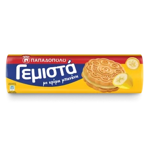 Gemista Biscuits with Banana Filling 200g Papadopoulou