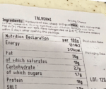 Talagani Cheese 200g Epiros ingredients Agora Greek Delicacies