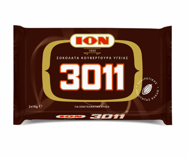 Bitter Chocolate Couvertoure 2 x 1kg ION Agora Greek Delicacies