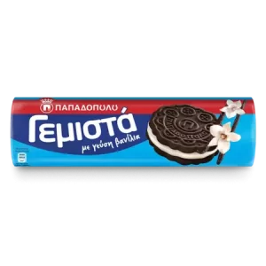 Gemista Biscuits with Vanilla Filling 200g Papadopoulou