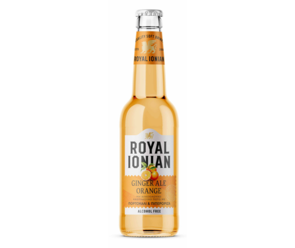 Ginger Ale Orange Cinnamon 330ml Agora Greek Delicacies