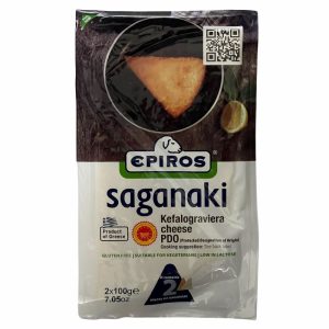 Saganaki Kefalograviera PDO 200gr Epiros Agora Greek Delicacies