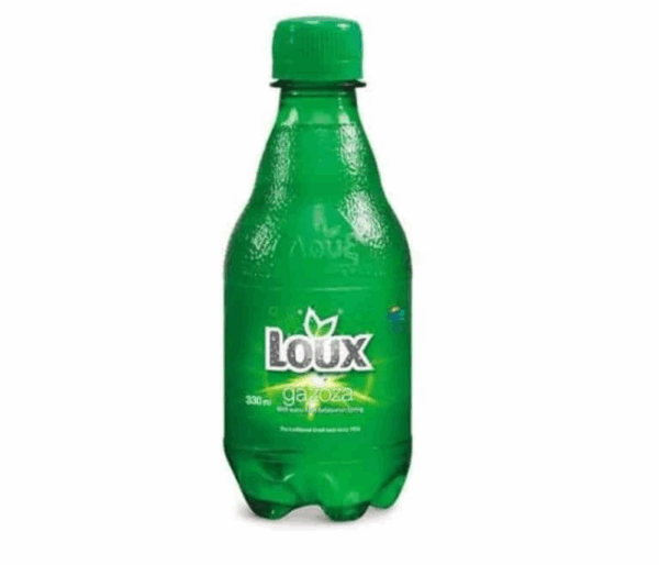 Gazoza Soft Drink 330ml Loux Agora Greek Delicacies