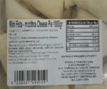 Tiropitakia - Mini Mizithra Cheese Pies 1kg Agora Greek Delicacies