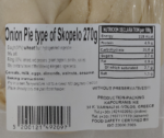 Twist Kremmidopita - Skopelos Onion Pie for Frying 270g Agora Greek Delicacies