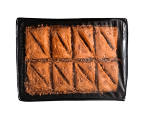 Baklava 16pc 3kg tray ready baked Agora Greek Delicacies