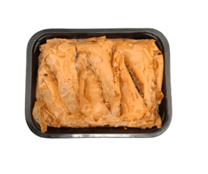 Baklava 6pc 700gr tray ready baked Agora Greek Delicacies