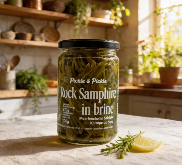 Rock Samphire in Brine - Kritamo 270g Agora Greek Delicacies