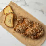 Brioche Bread-Tsoureki filled with tahini 500gr - 2nd _ Agora Greek Delicacies