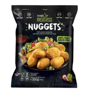 Meatless Nuggets Raw and Frozen 330g Agora Greek Delicacies