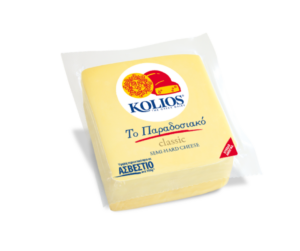 Semi hard Traditional Yellow Cheese 370g Agora Greek Delicacies