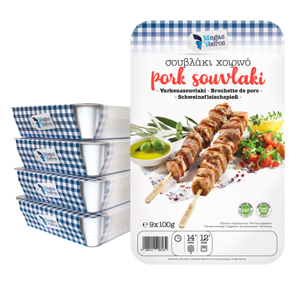 Pork souvlaki 900gr megas yeeros agora greek delicacies