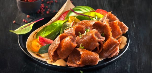 meat-less plan-based meat alternatives - mega years - agora greek delicacies
