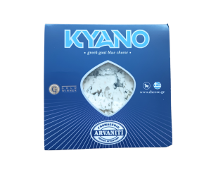 Kyano Goat Blue Cheese 130gr Kolios Agora Greek Delicacies