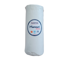 Manouri Soft White Cheese PDO 1.9kg Tzafettas Agora Greek Delicacies