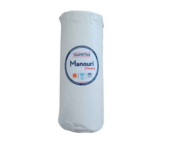Manouri Soft White Cheese PDO 1.9kg Tzafettas Agora Greek Delicacies