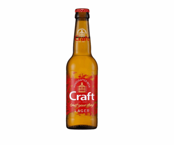 Lager Beer 4.8% 330ml Craft Agora Greek Delicacies