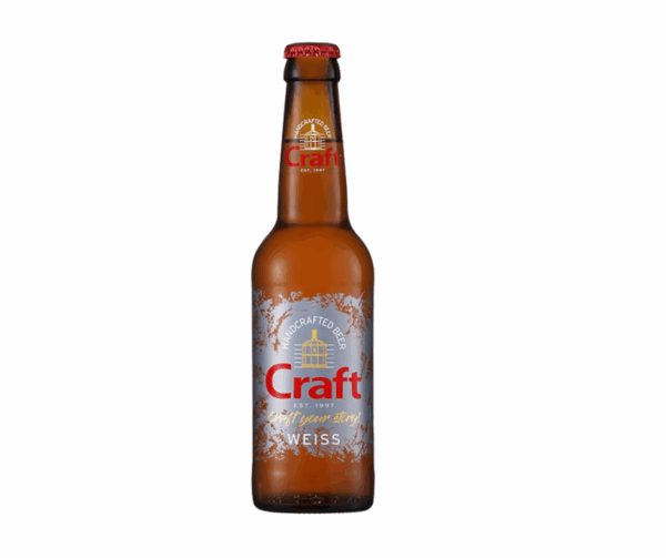 Weiss Beer 5.3% 330ml Craft Agora Greek Delicacies