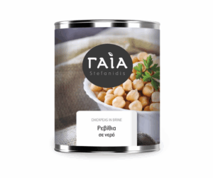 Chickpeas in Brine 1500g Gaia Agora Greek Delicacies