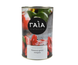 Roasted Red Peppers 2300g Gaia Agora Greek Delicacies