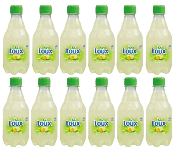 12 x Lemon Carbonated Drink 330ml Loux 12 x Lemon Carbonated Drink 330ml Loux Agora Greek Delicacies