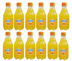 12 x Orange Carbonated Drink 330ml Loux Agora Greek Delicacies