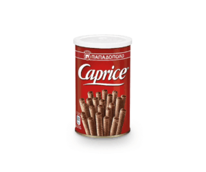 Caprice Praline-Cream filled Wafers 115g Papadopoulou Agora Greek Delicacies