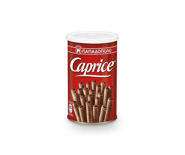 Caprice Praline-Cream filled Wafers 115g Papadopoulou Agora Greek Delicacies
