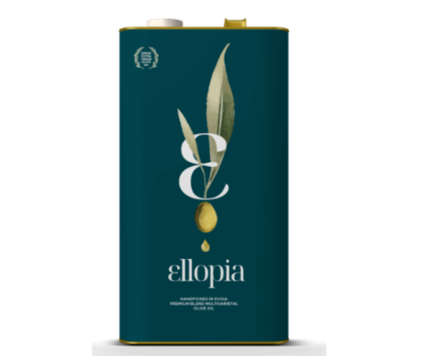 Extra Virgin Olive Oil 5lt Εllopia Agora Greek Delicacies