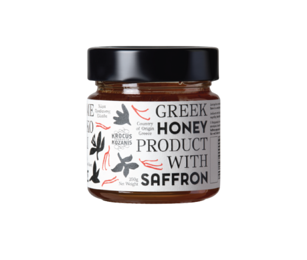 Greek Honey with Saffron 250g Agora Greek Delicacies