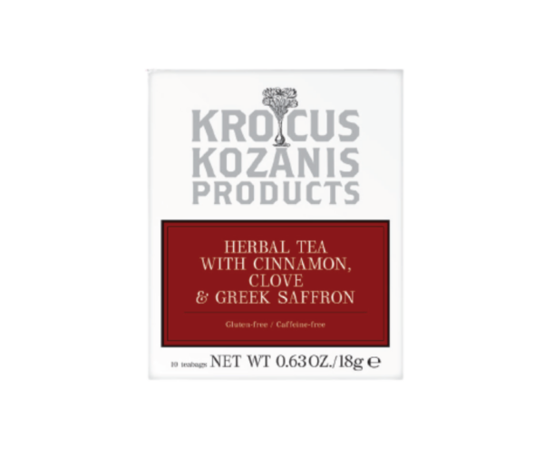 Herbal Tea with Cinnamon, Clove and Greek Saffron Agora Greek Delicacies