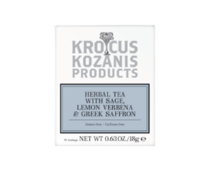Herbal Tea with Sage, Lemon Verbena & Greek Saffron 18g Agora