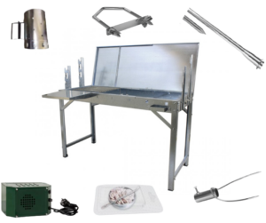 Charcoal Rotisserie Grill - Souvla with Motor Agora Greek Delicacies