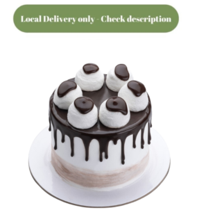 Vanilla and Chocolate Cake 1.1kg Agora Greek Delicacies