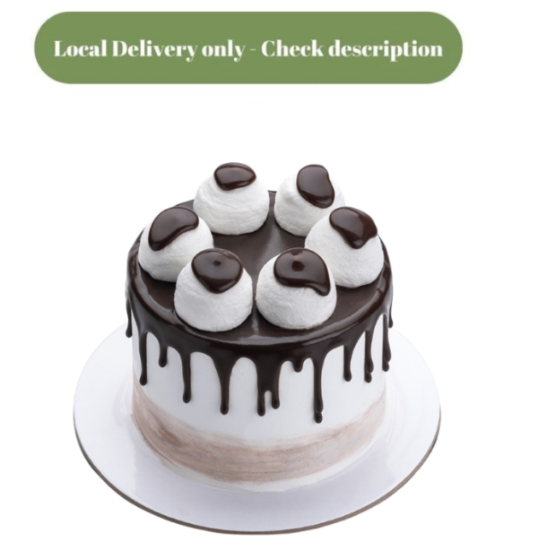 Vanilla and Chocolate Cake 1.1kg Vanilla and Chocolate Cake 1.1kg Agora Greek Delicacies